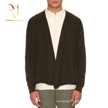 Men Cashmere Open Front Cardigan Hot Selling